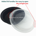 Amazon Round Plastic Meal Preparation Container / Food Saver with Clear Lid, Leak Proof, Microwave Safe Plastic Food Container